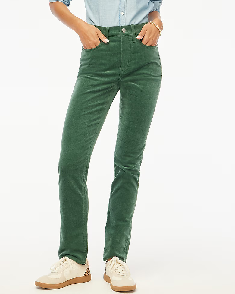 Corduroy full-length essential straight pant | J.Crew Factory