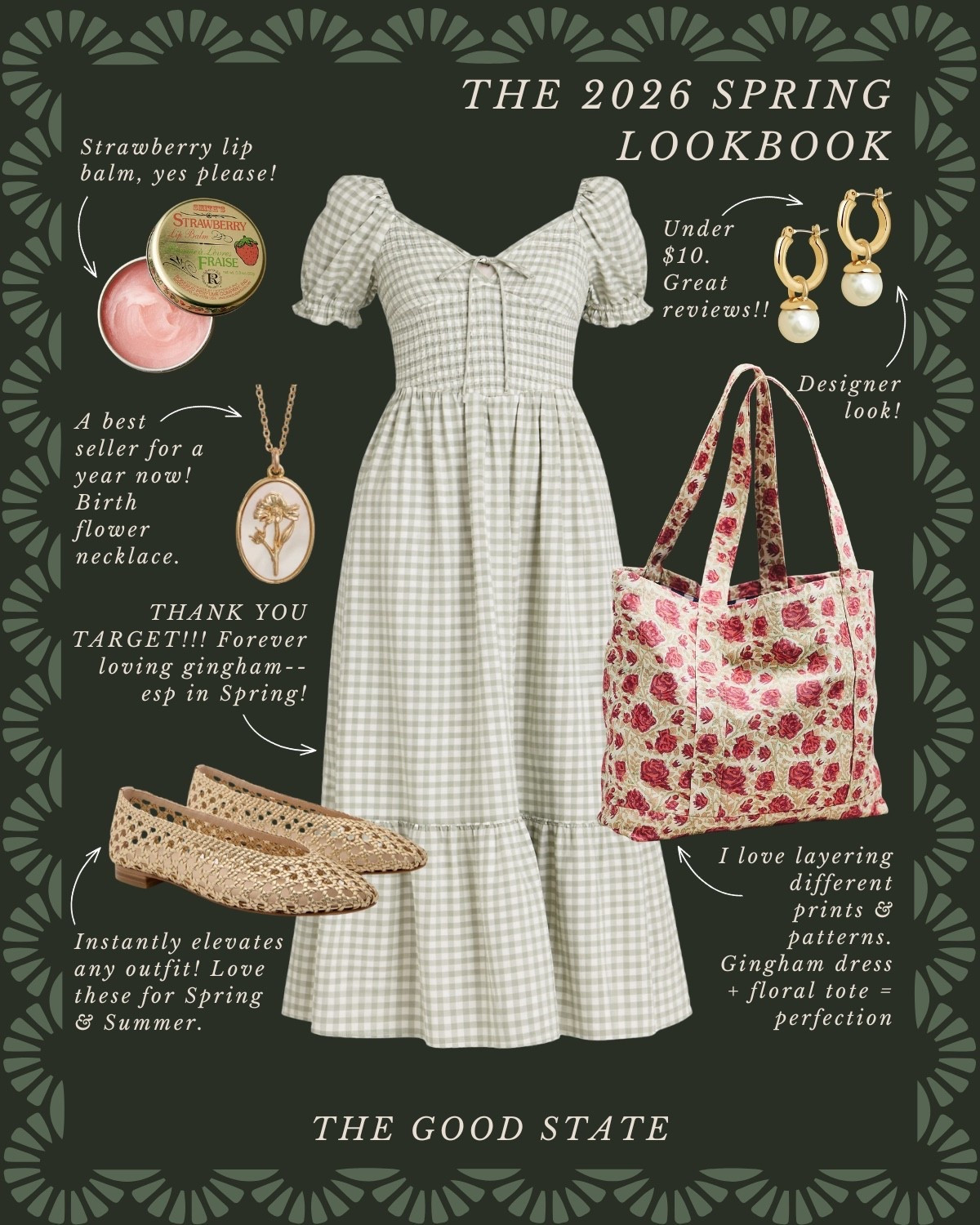 This Spring we are saying YES to happy colors!! We are saying yes to more prints and patterns. Yes to having fun getting dressed! This Lookbook is for the Spring girlies that are saying yes with me! The ones longing for the warmth of sunshine on their skin and a cool breeze blowing through their hair. Shorts and a sweatshirt weather. A flowy dress and a light cardigan. This is for the ladies counting down the days until the farmers market opens back up. The ones who love early mornings at the market—flaky croissant in one hand and a rosemary latte in the other. This is for the ones who can’t resist a bouquet of fresh flowers and are trying to figure out how to grow their own cut flower garden at home (🙋🏼‍♀️). For the ones who spend the golden evenings having a picnic with friends. For the people (like me) who always have a picnic blanket in their car. This is for the girlies love allllll things gingham, their trusty ball cap, pops of color and who firmly believe you can’t have too many neck scarves or bandanas. For the ones who love feminine details like lace trim, dainty florals and ruffles. This Spring may we slow down, breathe deep, embrace the life all around and romanticize the seemingly ordinary moments🌼


#LTKootd #LTKSaleAlert #LTKActive