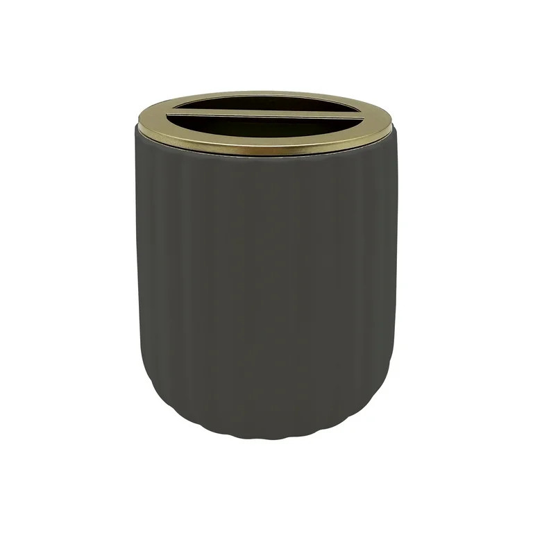 Beautiful By Drew Barrymore Toothbrush Holder- Dark Gray | Walmart (US)