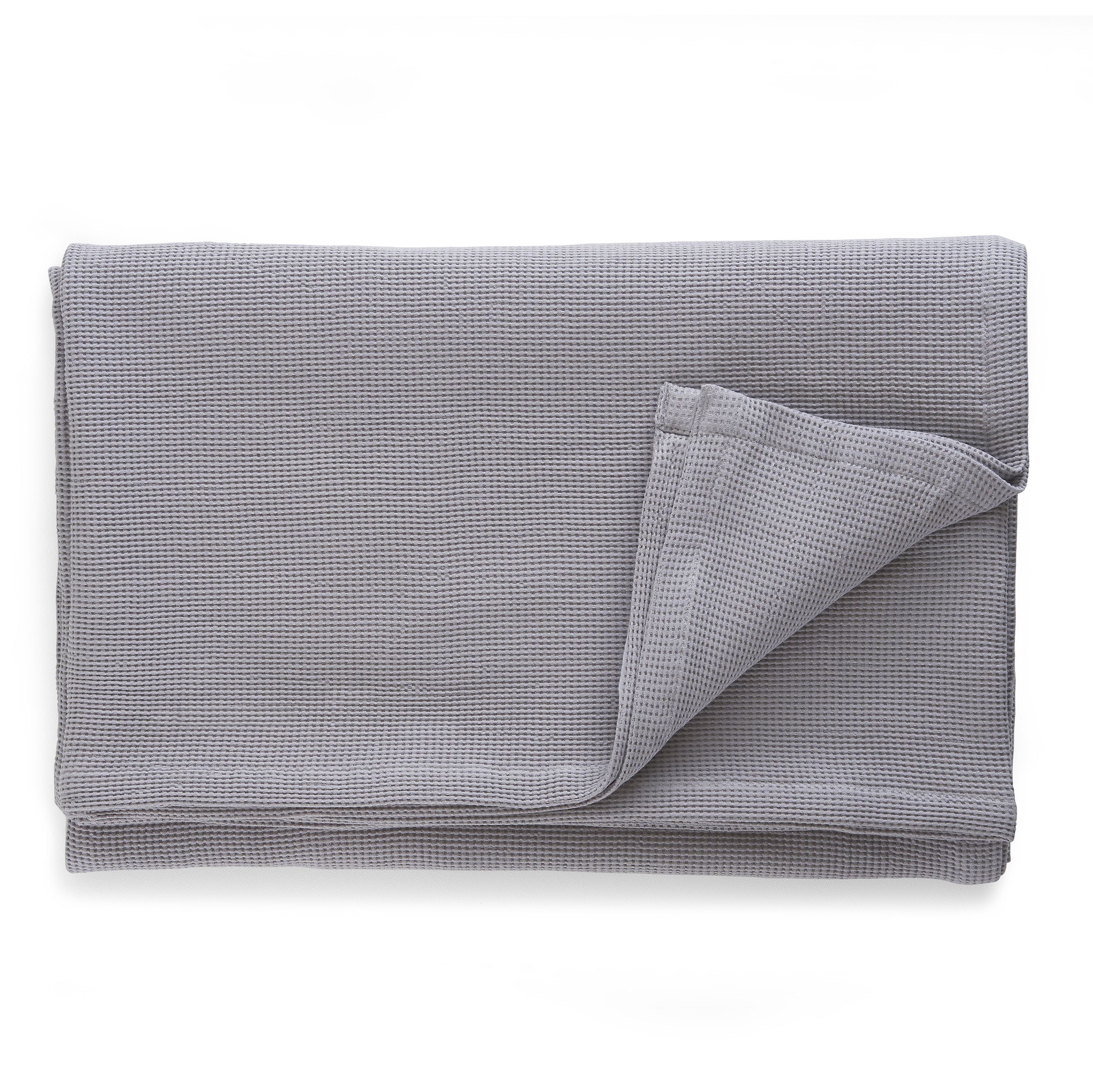 Better Homes & Gardens Cotton Waffle Bed Blanket, Gray, Full/Queen | Walmart (US)