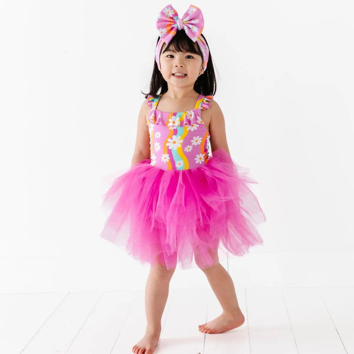 Disco Daysies Tulle Tutu Dress | Bums & Roses