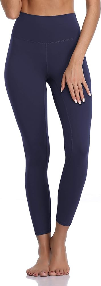 Colorfulkoala Women's Buttery Soft High Waisted Yoga Pants 7/8 Length Leggings | Amazon (US)