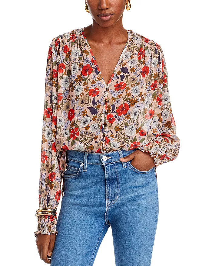 Neha Floral Print Top | Bloomingdale's (US)