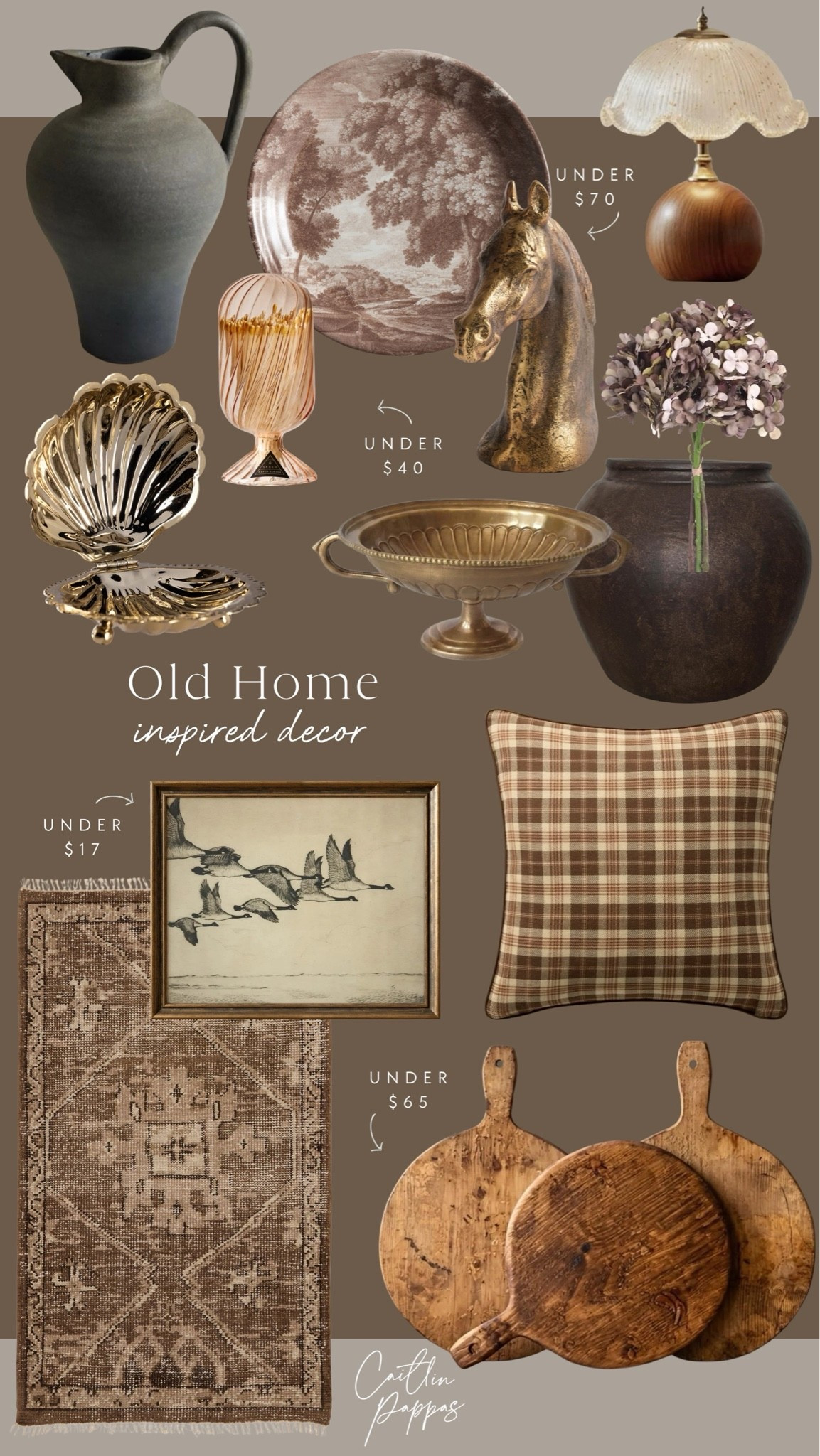 Old home inspired decor 🤎 I’m loving these pretty details and decor finds for a vintage home. How gorgeous would they all look together?!

#LTKHome