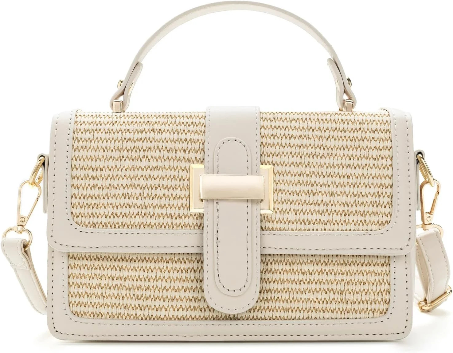 Crossbody Purses for Women - Small Leather Woven Handbags &  Bag with Adjustable Strap for Daily ... | Walmart (US)