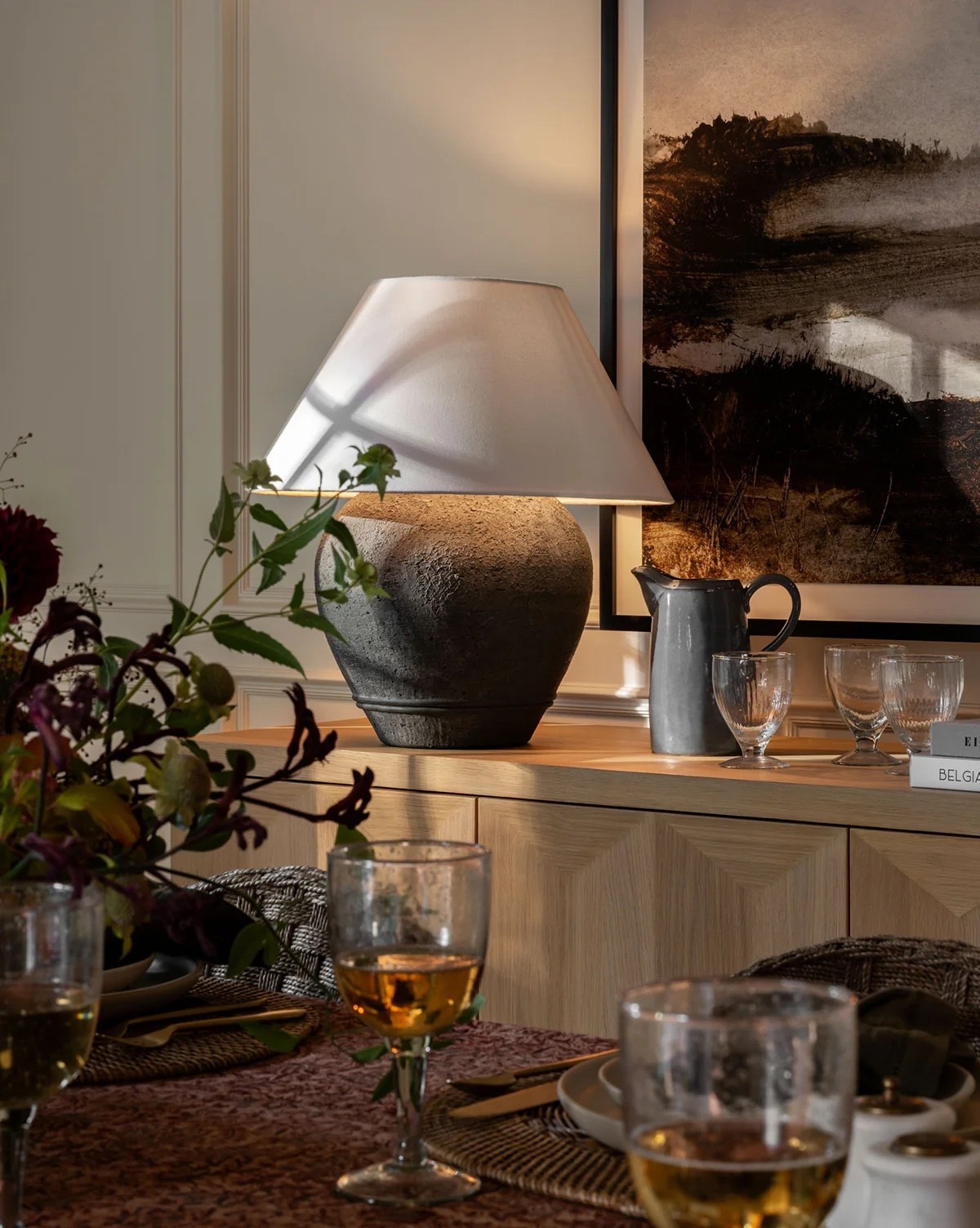 Labor Day Sale on this gorgeous iconic table lamp and site wide! Console table decor, viral table lamp, a fact landscape wall art, wood sideboard cabinet, dining room, living room, Restoration Hardware style, McGee home, Amazon style, Wayfair, faux tree

#LTKhome #LTKsale #LTKfamily