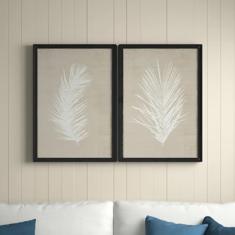 Palm Oasis I Premium Framed Canvas - Ready To Hang | Wayfair Professional