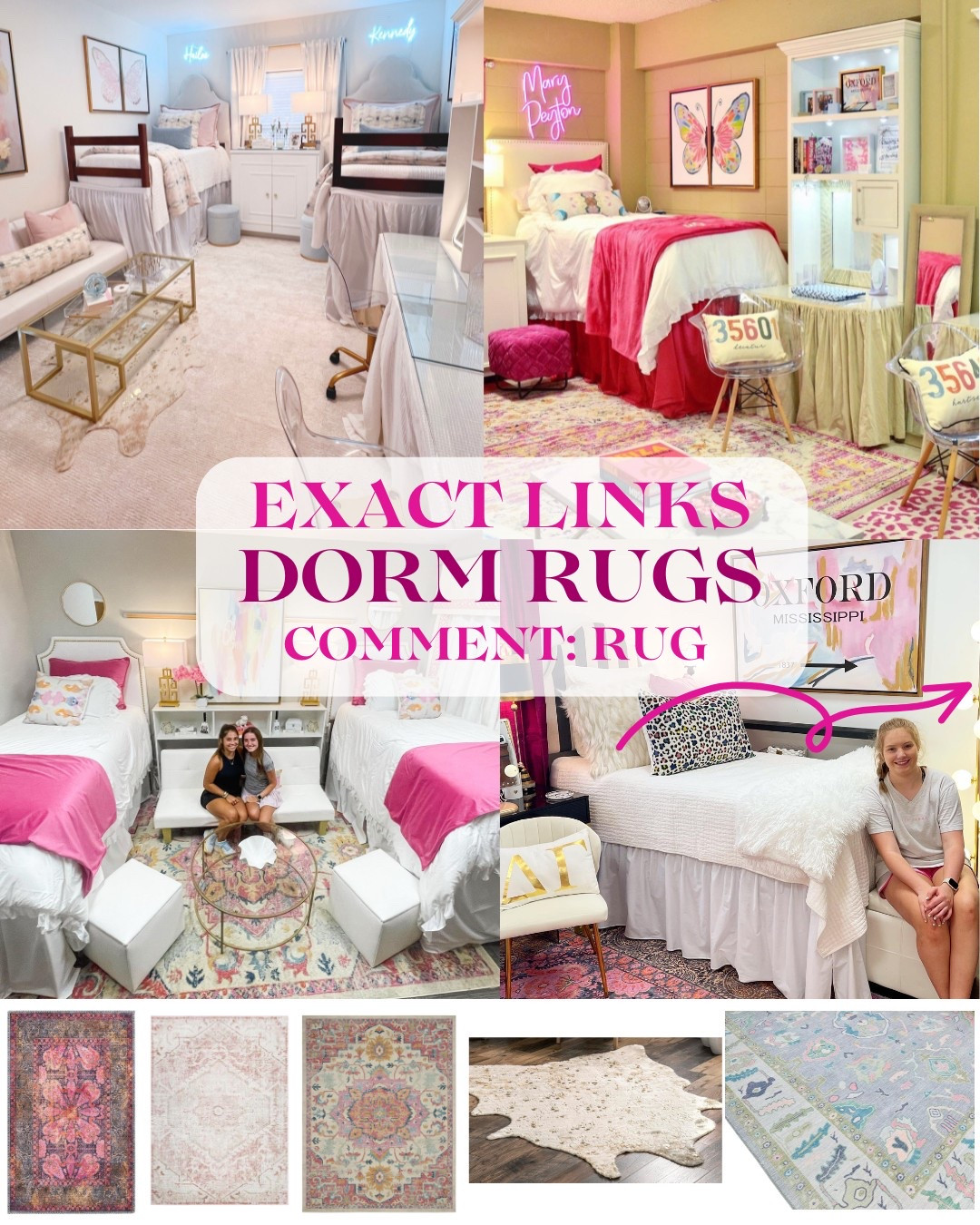 Dorm room rugs!! So many beautiful options!!
All dorm Room artwork available on Mkdeckerdesigns.com 