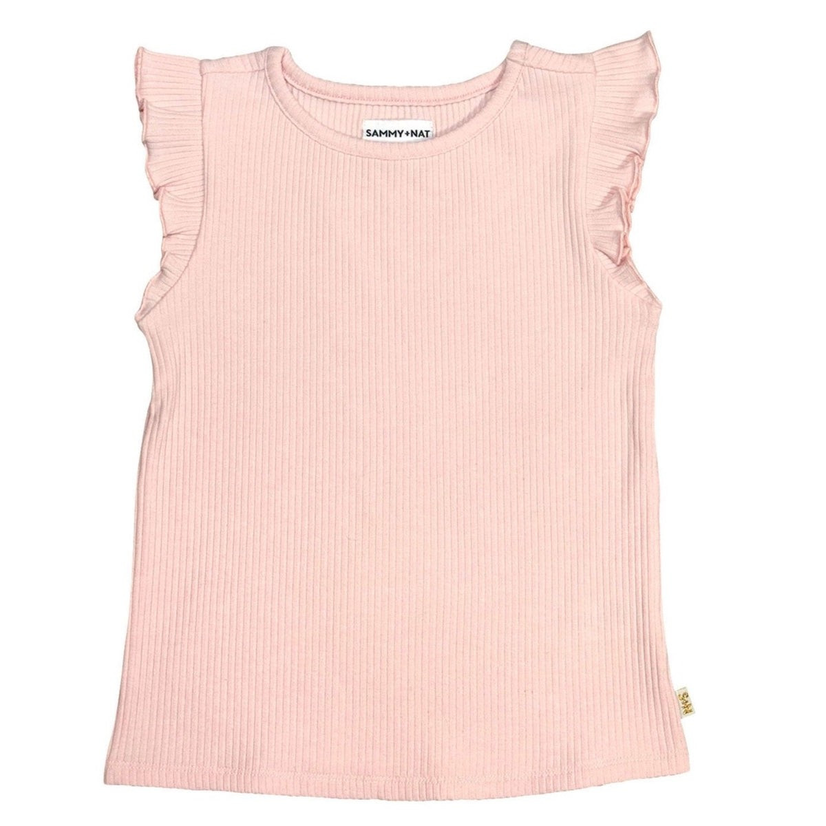 Amie Ruffle Tank in Light Pink | Sammy + Nat