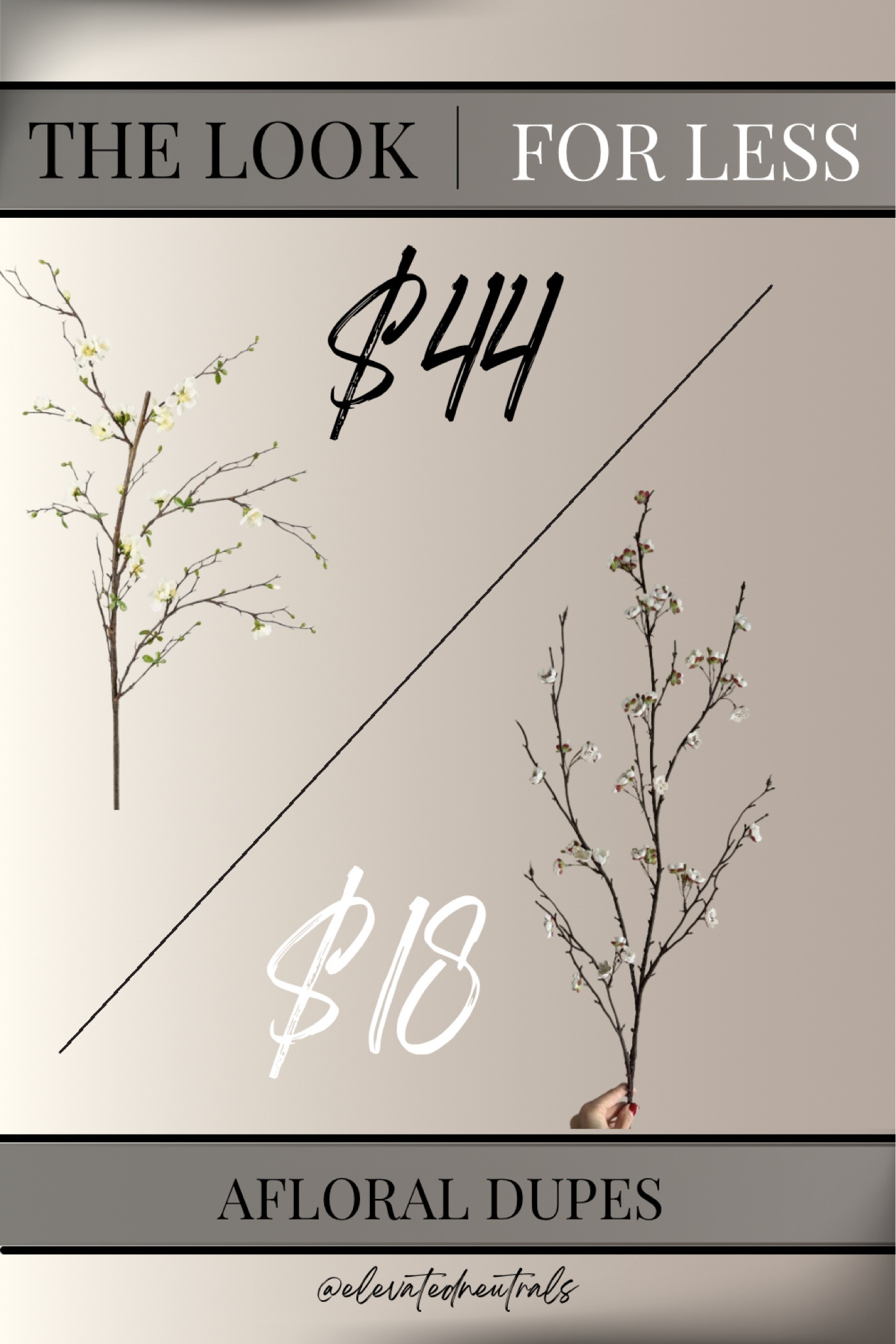 Get the look for less, these Afloral Cherry Blossom stems are the perfect addition to your Spring or Summer Decor. This affordable option is nearly identical!

#LTKHome #LTKSeasonal