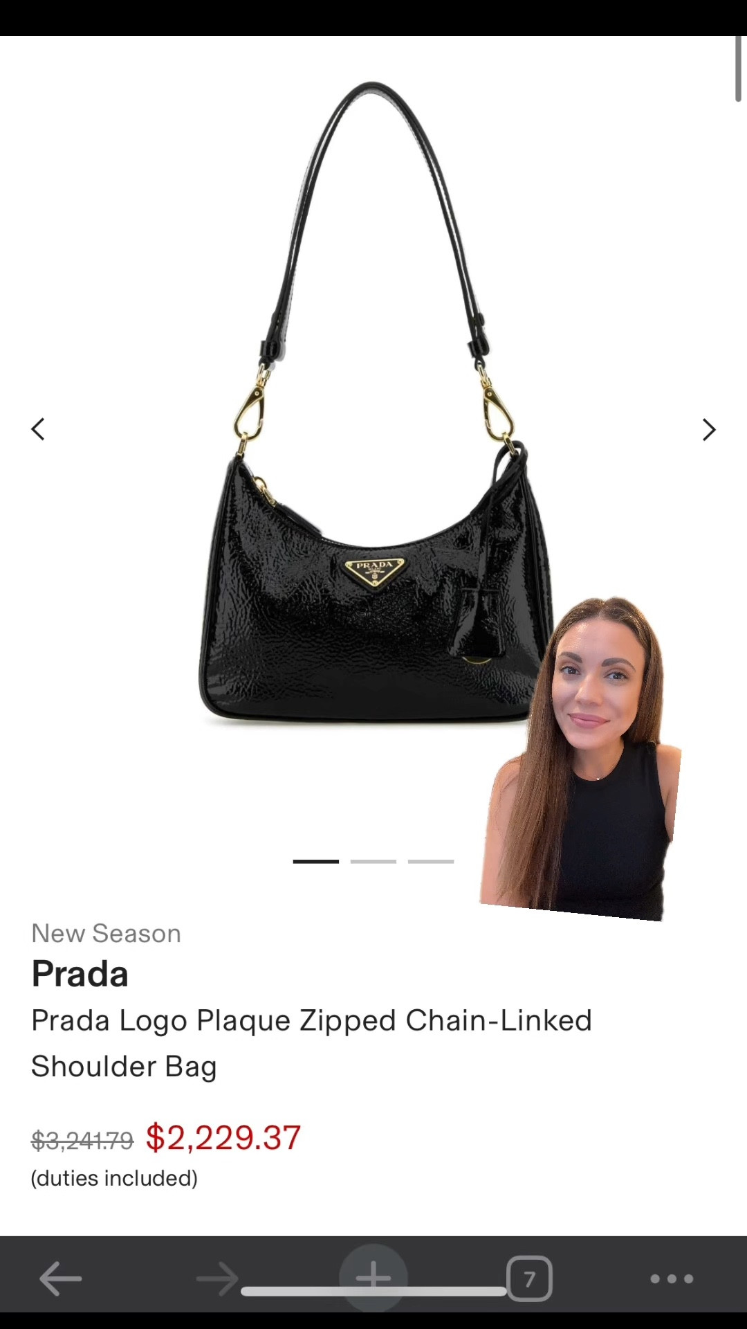 PRADA SALE! PRADA BAG SALE! How amazing is this designer deal and designer sale?! Prada re-edition vibes but it’s a Prada shoulder bag 🖤✨

#LTKSaleAlert #LTKItBag