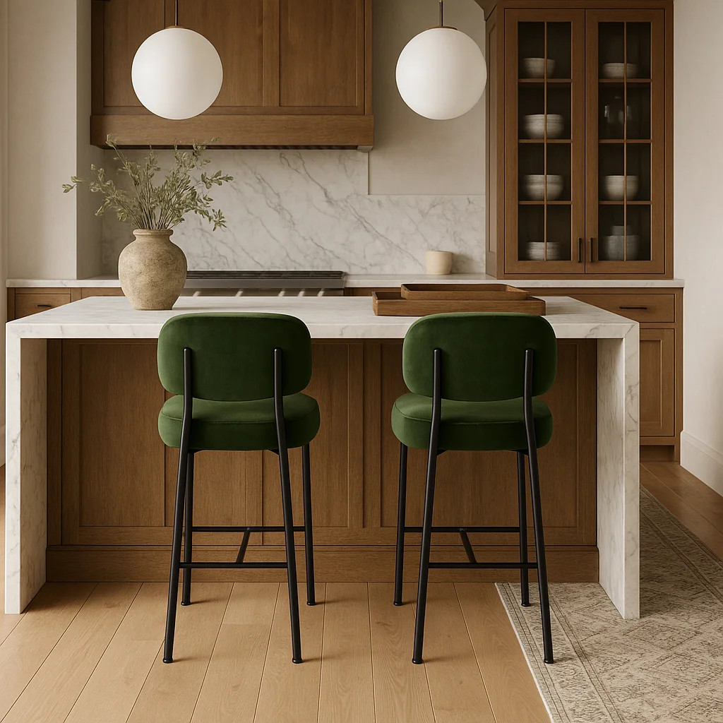 Joss & Main Zarelle Upholstered Counter Stool | Joss & Main | Joss & Main