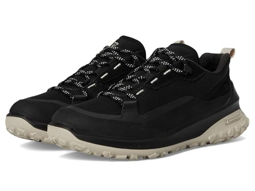 ECCO Women's Ultra Terrain Low Waterproof Hiking Shoe, Black Oil Nubuck/Black, 5-5.5 | Amazon (US)