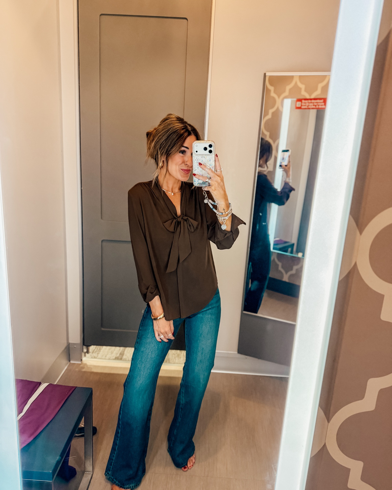 Target looks I’m loving! I’m 5”6 for reference. Wearing an XS in the brown top, 24R in the jeans, a XS in the skirt, and a XS in the track pants/white top!

#LTKdayinmylife #LTKgrwm #LTKootd