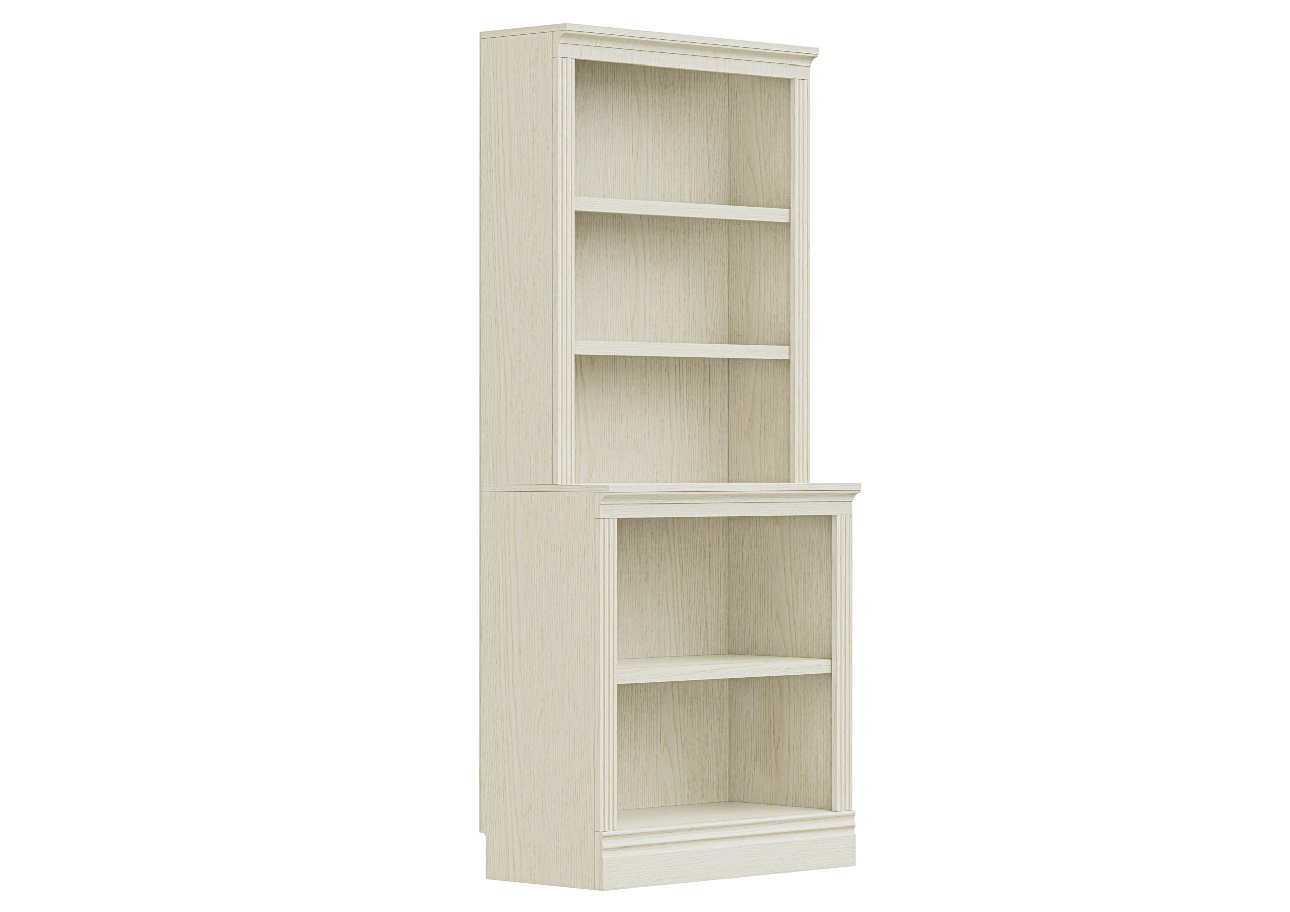 Halston JAHRSTIM Multi-Depth Bookcase Open Display Shelving Unit, 31.5"L x 15.75"W x 72.8"H, Crea... | Amazon (US)