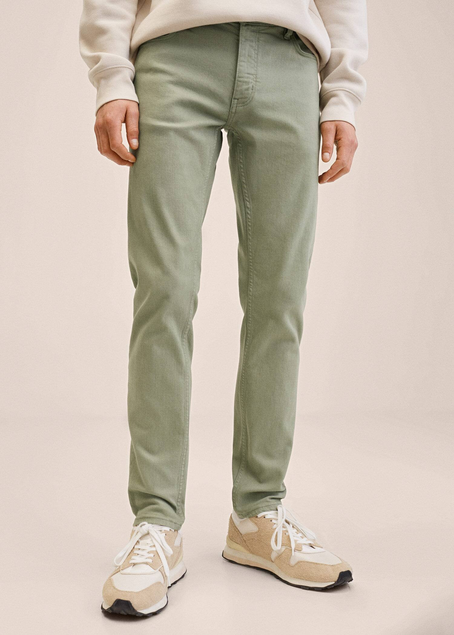 Slim-fit colored jeans | MANGO (US)
