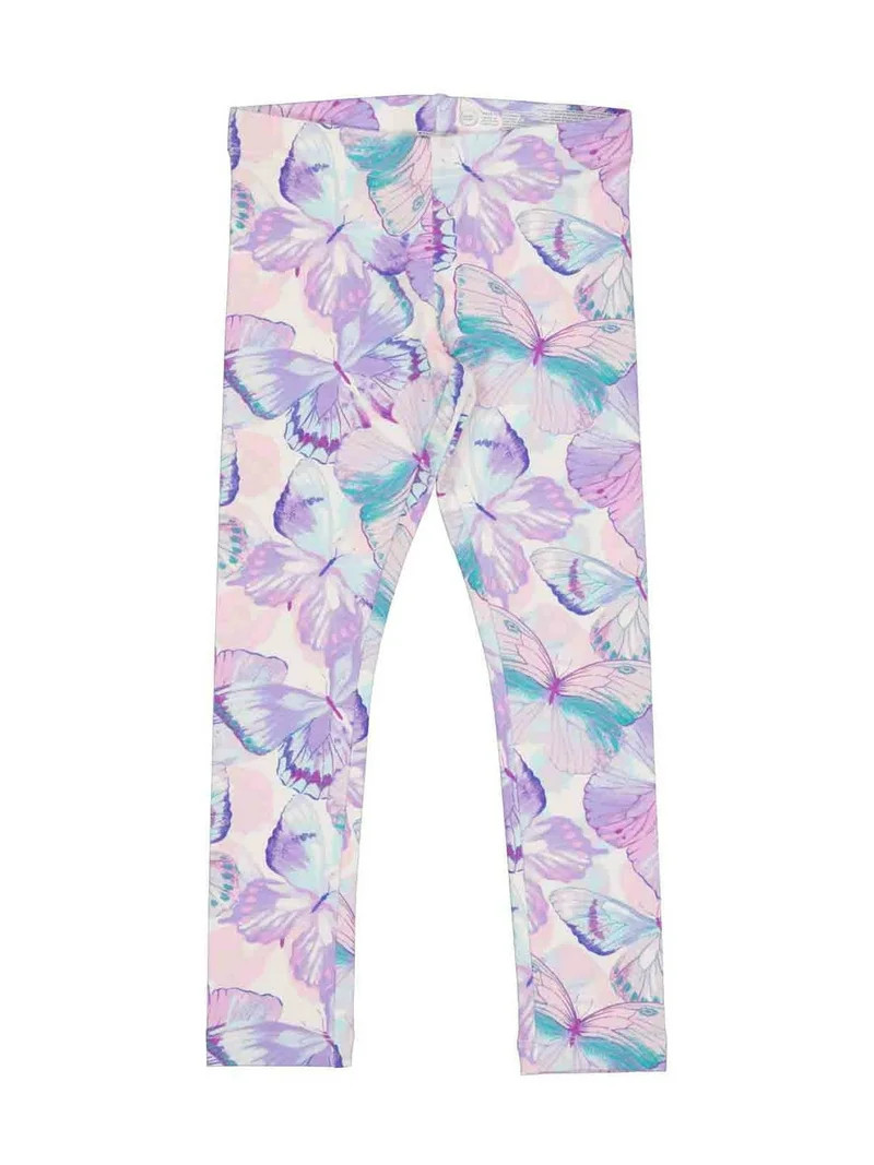Wonder Nation Girls Kid Tough Leggings, Sizes 4-18 & Plus | Walmart (US)