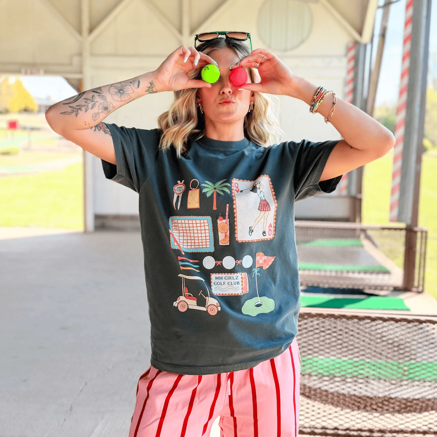 MM Girlz Golf Club Tee | Mountain Moverz