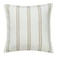 My Texas House Sienna Cotton Yarn Dyed Reversible Decorative Pillow Cover, 22"X22", Coconut Milk ... | Walmart (US)