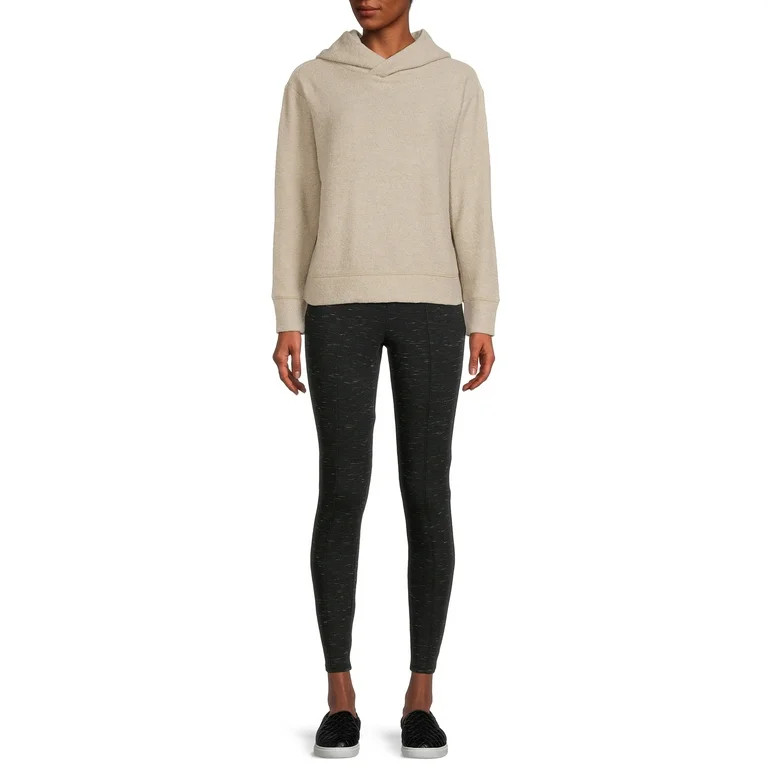 Time and Tru Women's Textured Pullover Hoodie | Walmart (US)