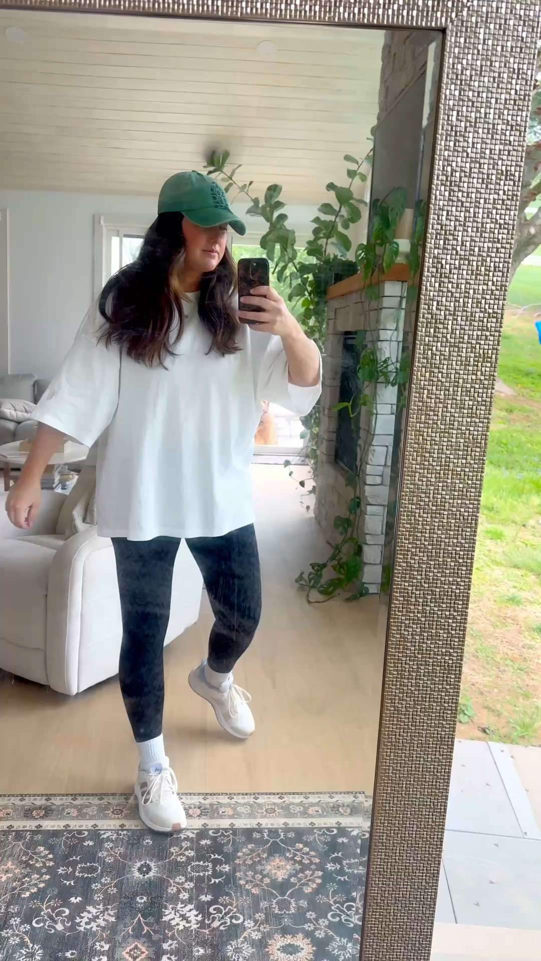 Sized up to an XL for the shirt to be oversized 

#LTKootd #LTKActive #LTKmomlife