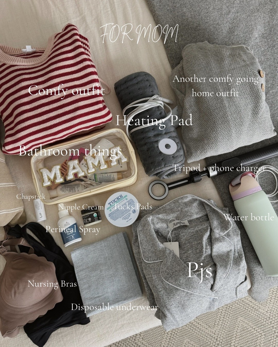 Moms hosptial bag must haves 