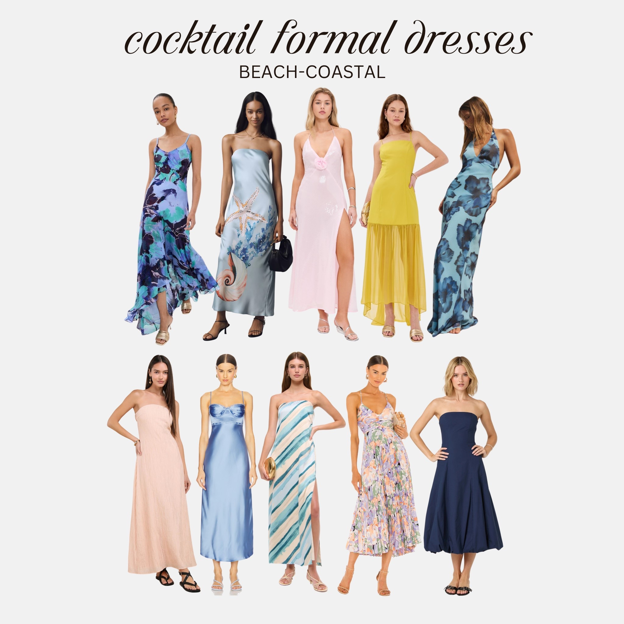 beach coastal cocktail formal dresses | wedding guest dress inspo 

 [astr the label code VIVIANE15 | meshki code VIVIANEMESHKI | Amanda uprichard code VIVIANE20]

#LTKParties #LTKStyleTip #LTKWedding