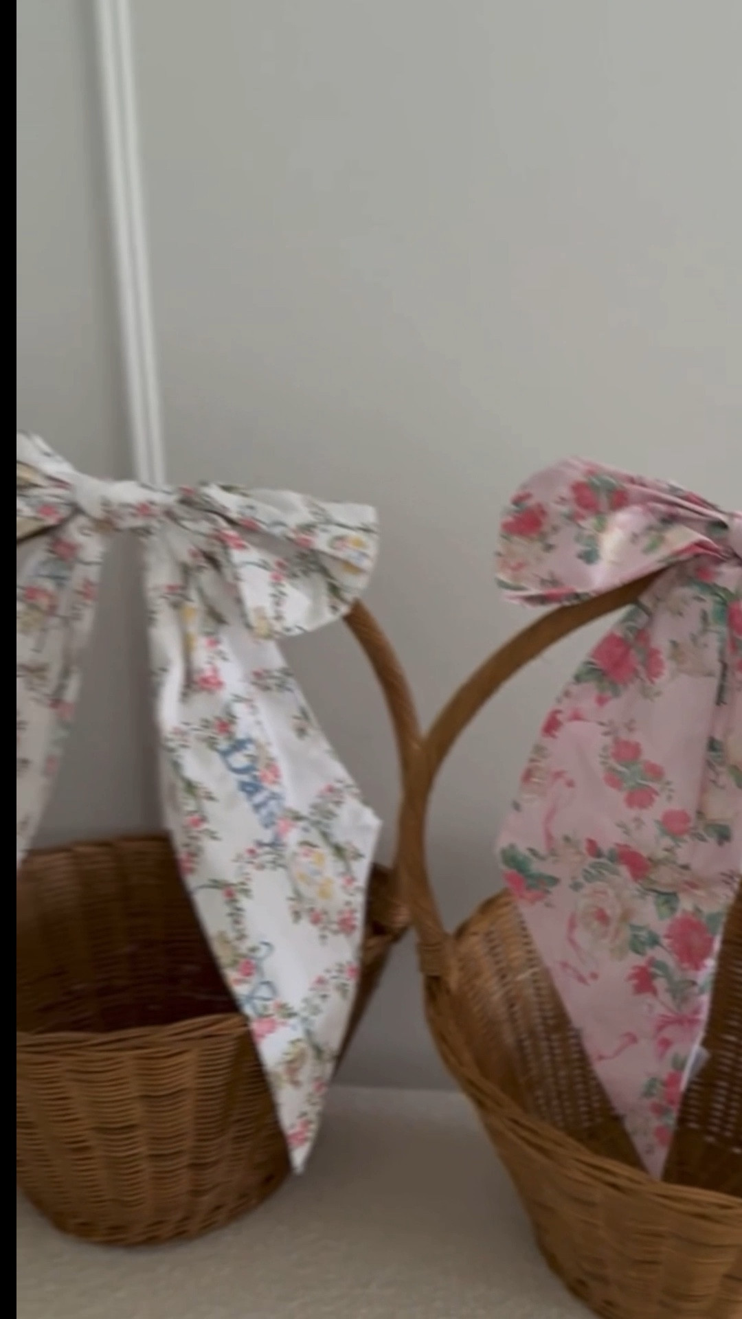 Love Shack Fancy Bows + Classic Easter Baskets 🐰🥕 the bows arrive separately after they are personalized and velcro right to the basket. 

#LTKKids #LTKSeasonal