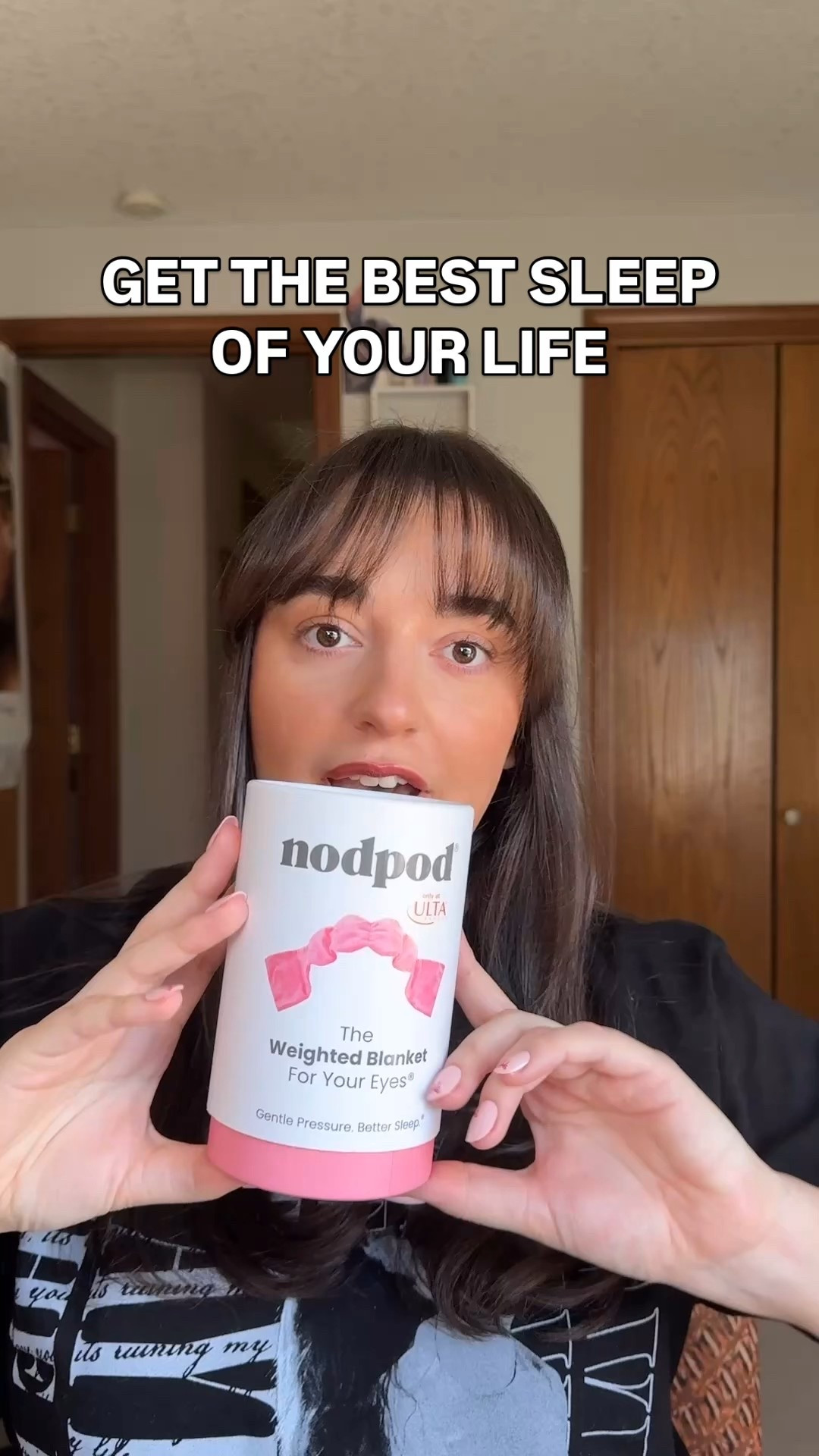 I was so skeptical I would like this but HAD to try it out for myself.. I’m the most restless sleeper and take forever to fall asleep, but the @Nodpod weighted mask helped me fall asleep in record time and I don’t think I moved all night!  Highly recommend you pick this up if you struggle with insomnia or waking up throughout the night! 

#LTKgrwm #LTKstorytime #LTKselfcare