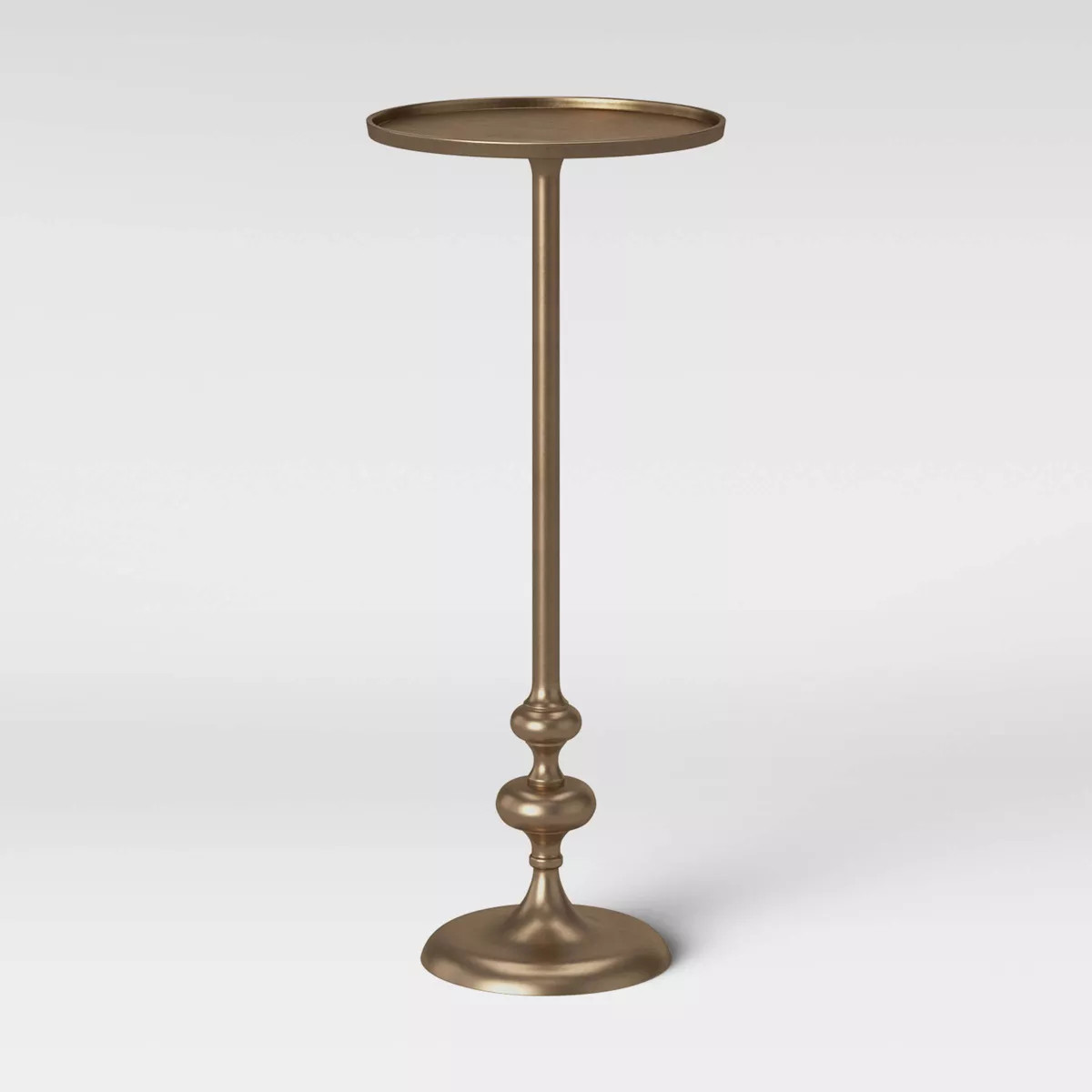 Londonberry Turned Accent Table Brass - Threshold™ | Target