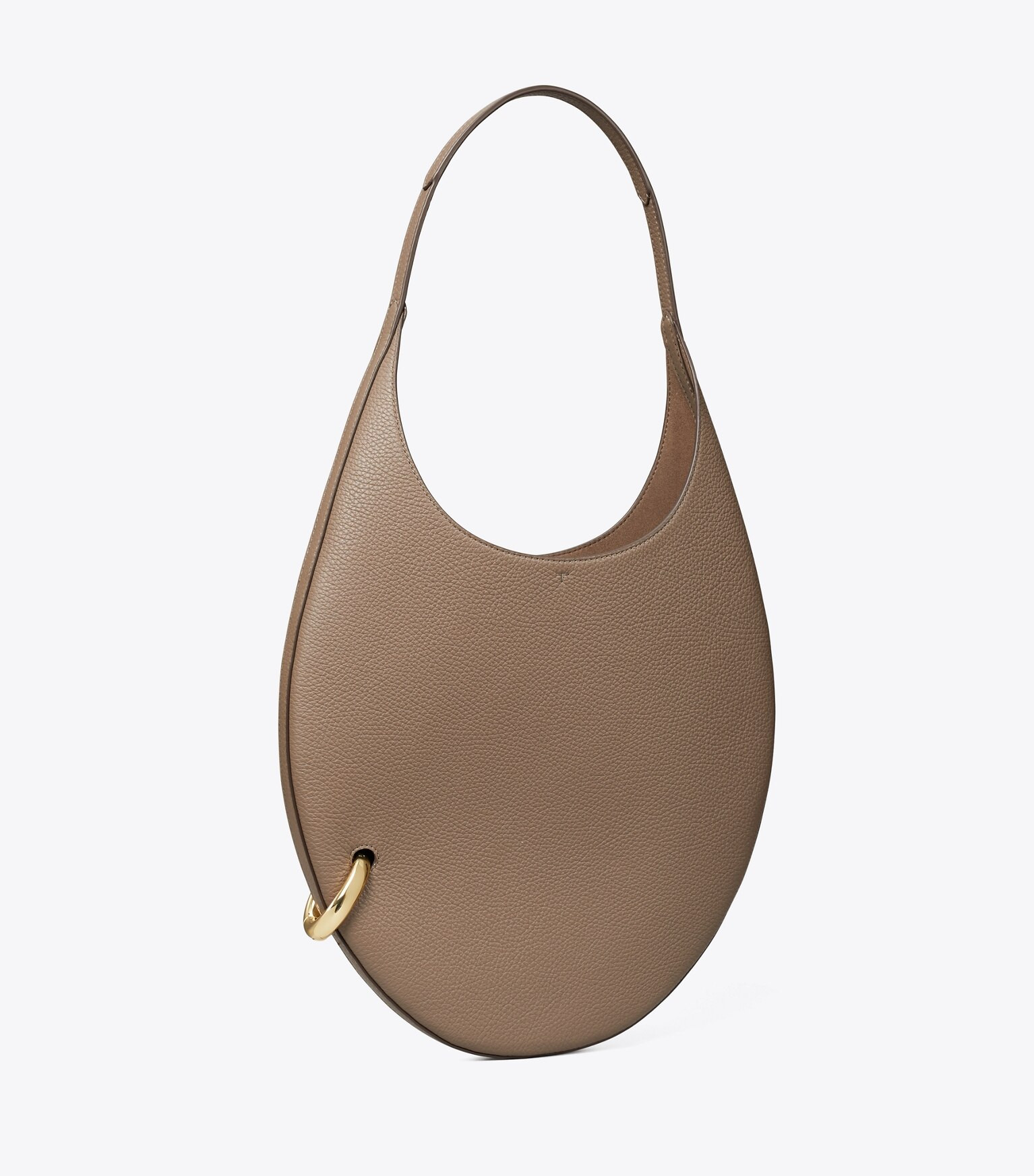 PIERCED PEBBLED HANDBAG | Tory Burch (US)