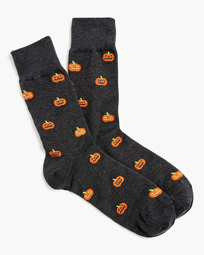 Jack-o'-lantern socks | J.Crew Factory