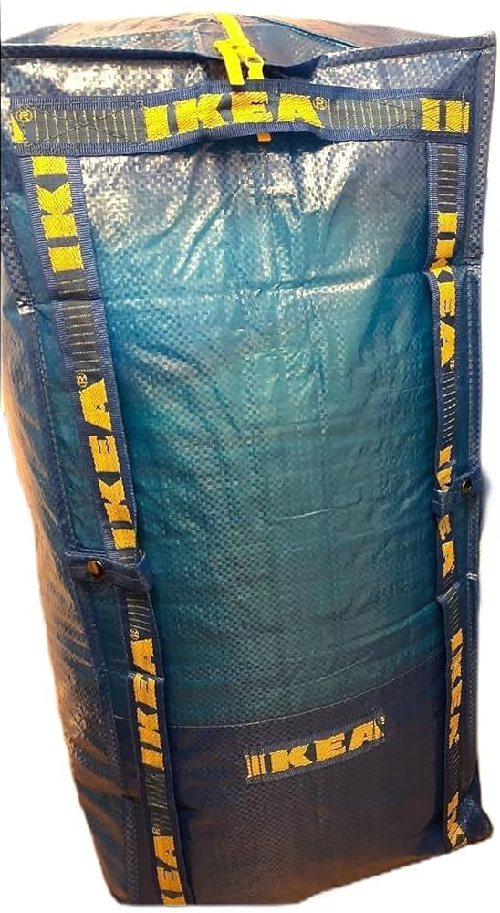 Ikea Frakta Storage Bag - Blue -- SET OF 3 | Amazon (US)