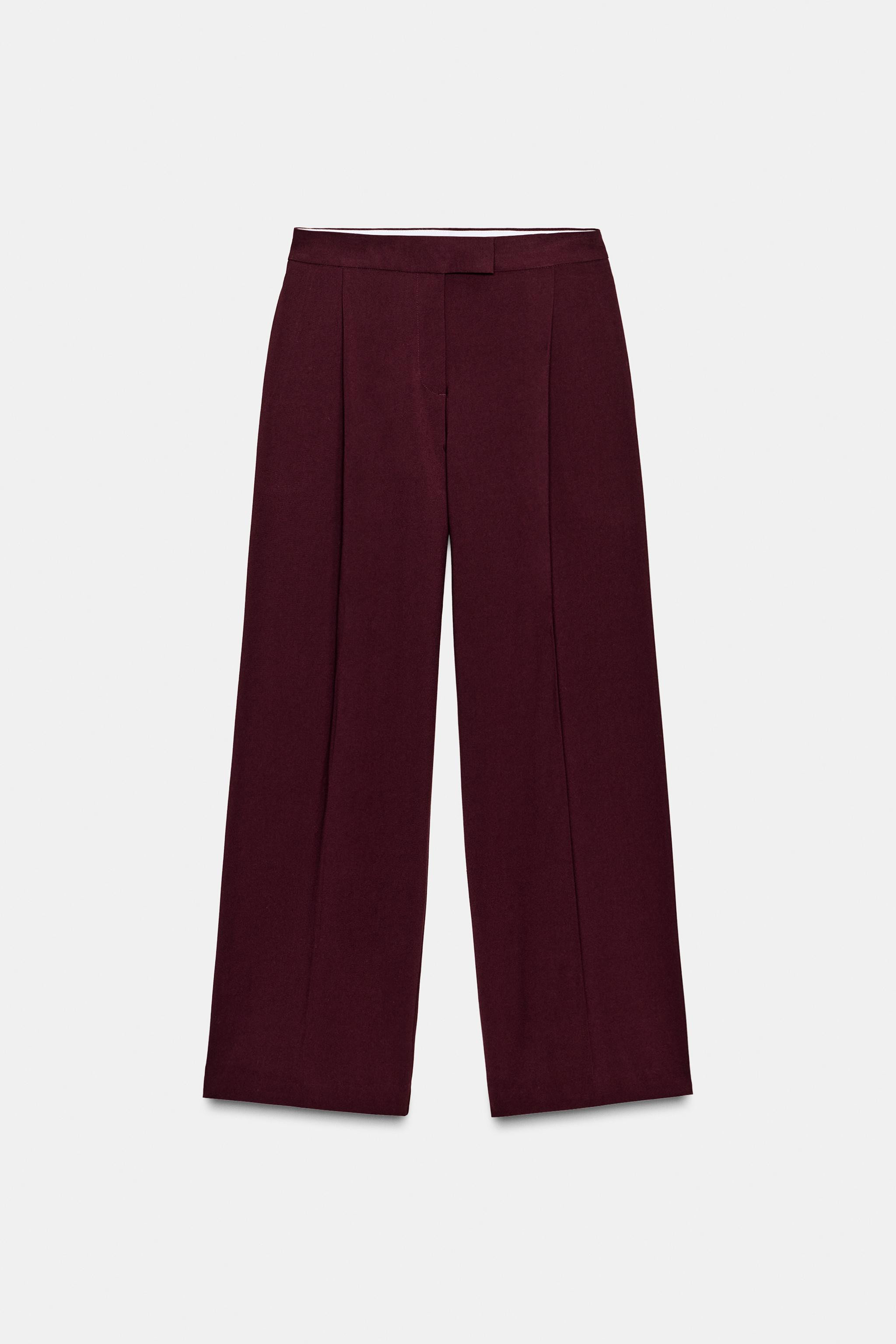 HIGH-WAISTED WIDE LEG PANTS | Zara US