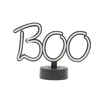 10.6" Boo Neon LED-Lit Tabletop Accent by Ashland® | Michaels Stores