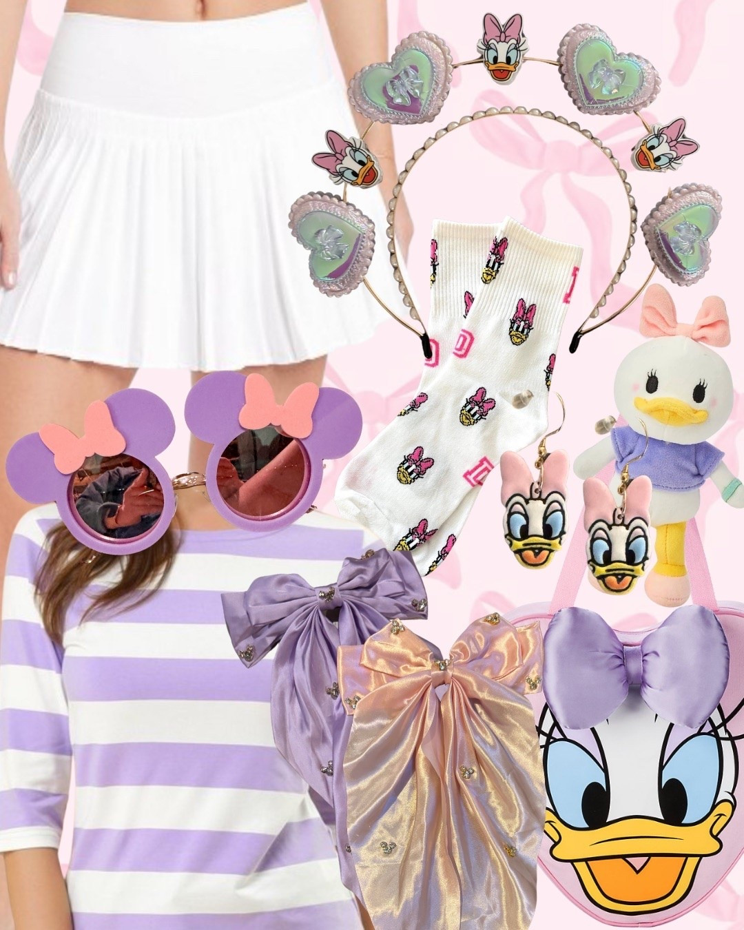 Inspired by Daisy Duck 🩷💜🦆🌼