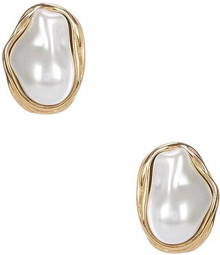 Baroque Frame Stud Earrings | Dillard's