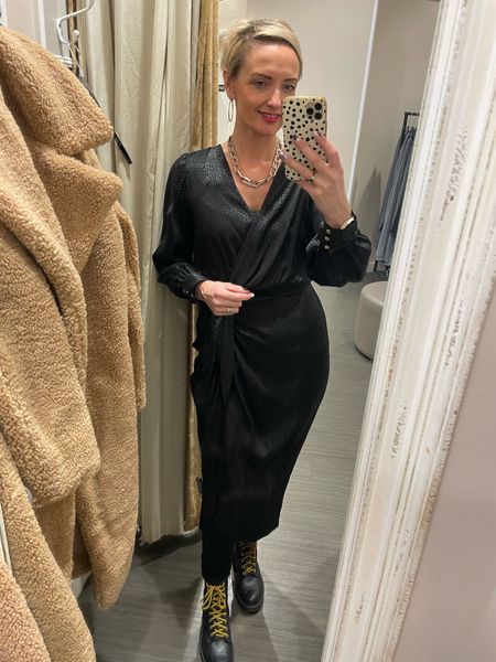 This was the perfect little black dress from New Look for party season! The drape at the front was really flattering!

#LTKover40 #LTKparties #LTKstyletip