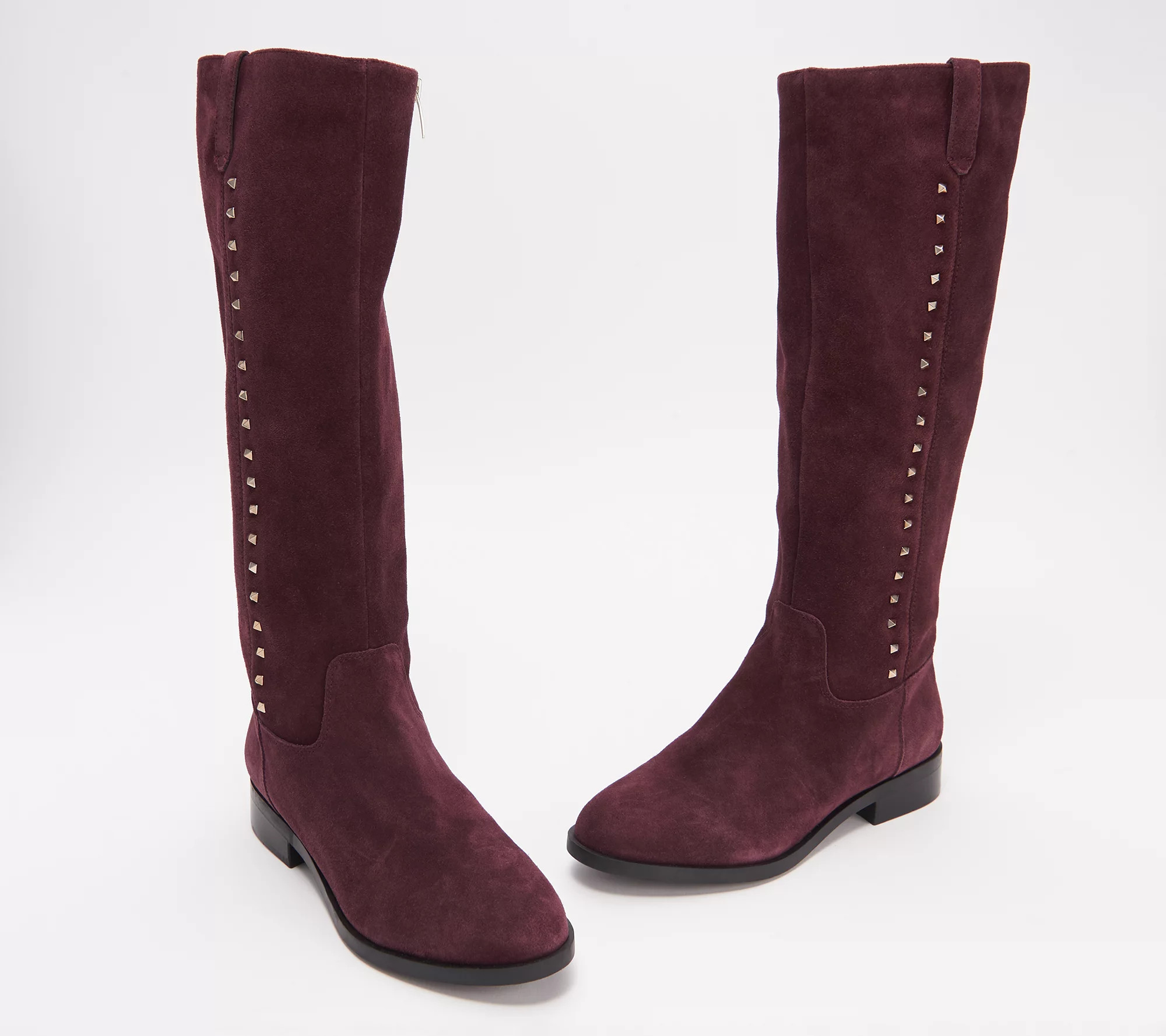 Marc Fisher Medium or Wide Calf Leather Tall Shaft Boots - Secrit — QVC.com | QVC