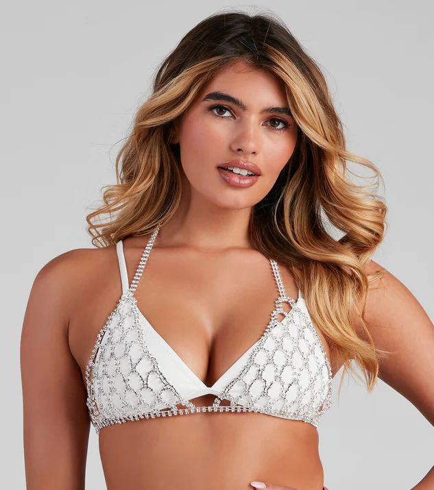 Boho Glam Rhinestone Bralette | Windsor Stores