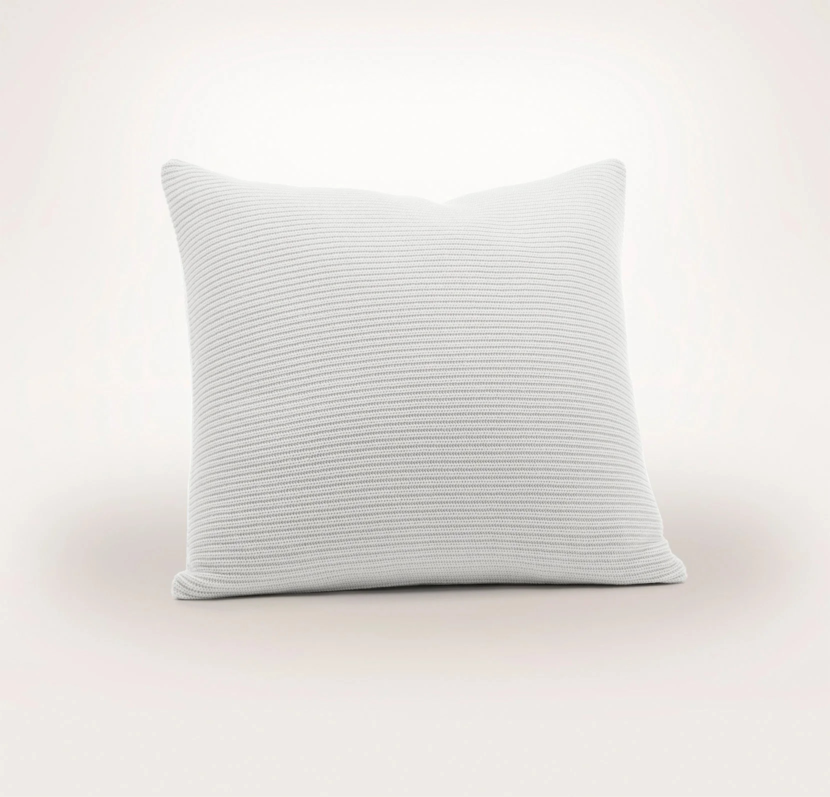 Ribbed Knit Euro Sham | Boll & Branch