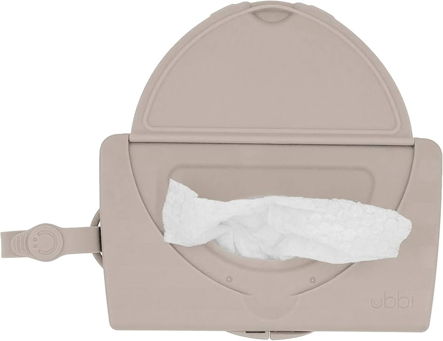 Ubbi On-The-Go Baby Wipes Dispenser, Portable Wipes Container for Travel, Diaper Bag Accessory Mu... | Amazon (US)