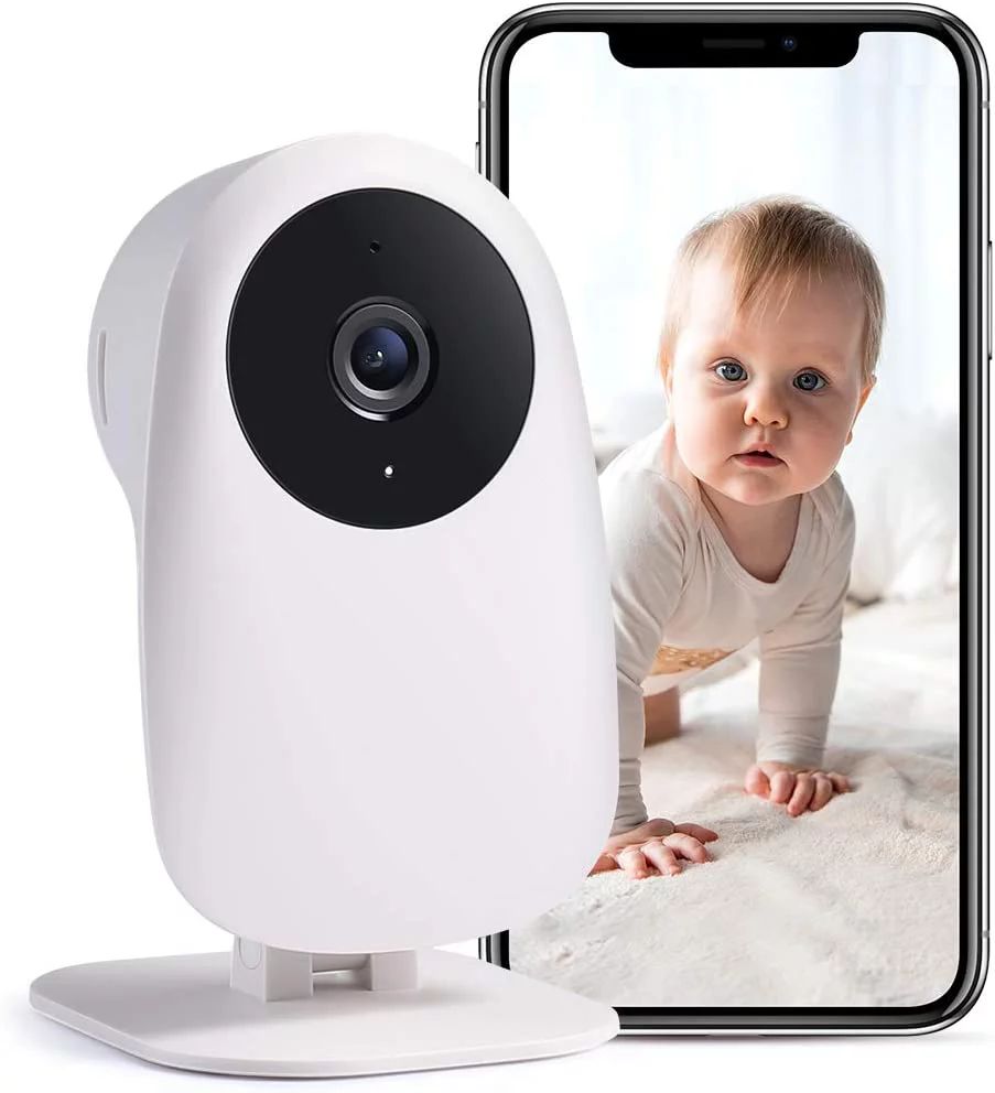 Nooie Baby Monitor with Camera and Audio, 1080P Night Vision, Motion and Sound Detection, 2.4G WI... | Walmart (US)