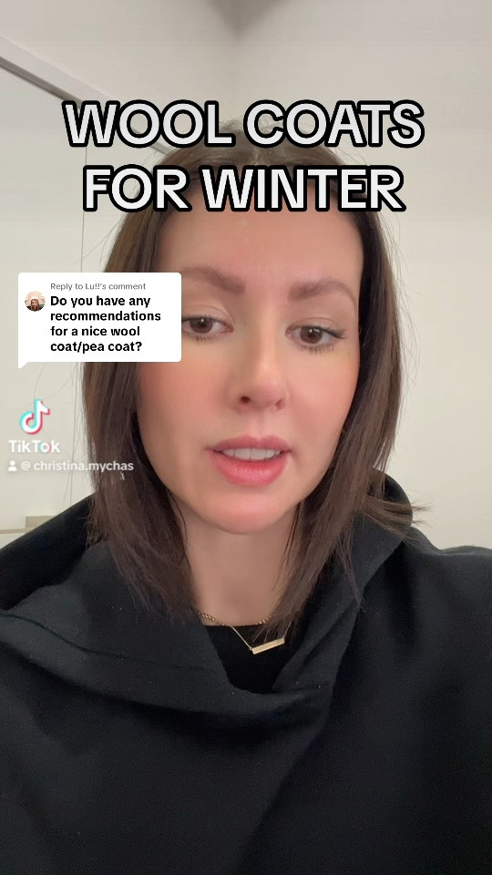 Wool coats for wintetr