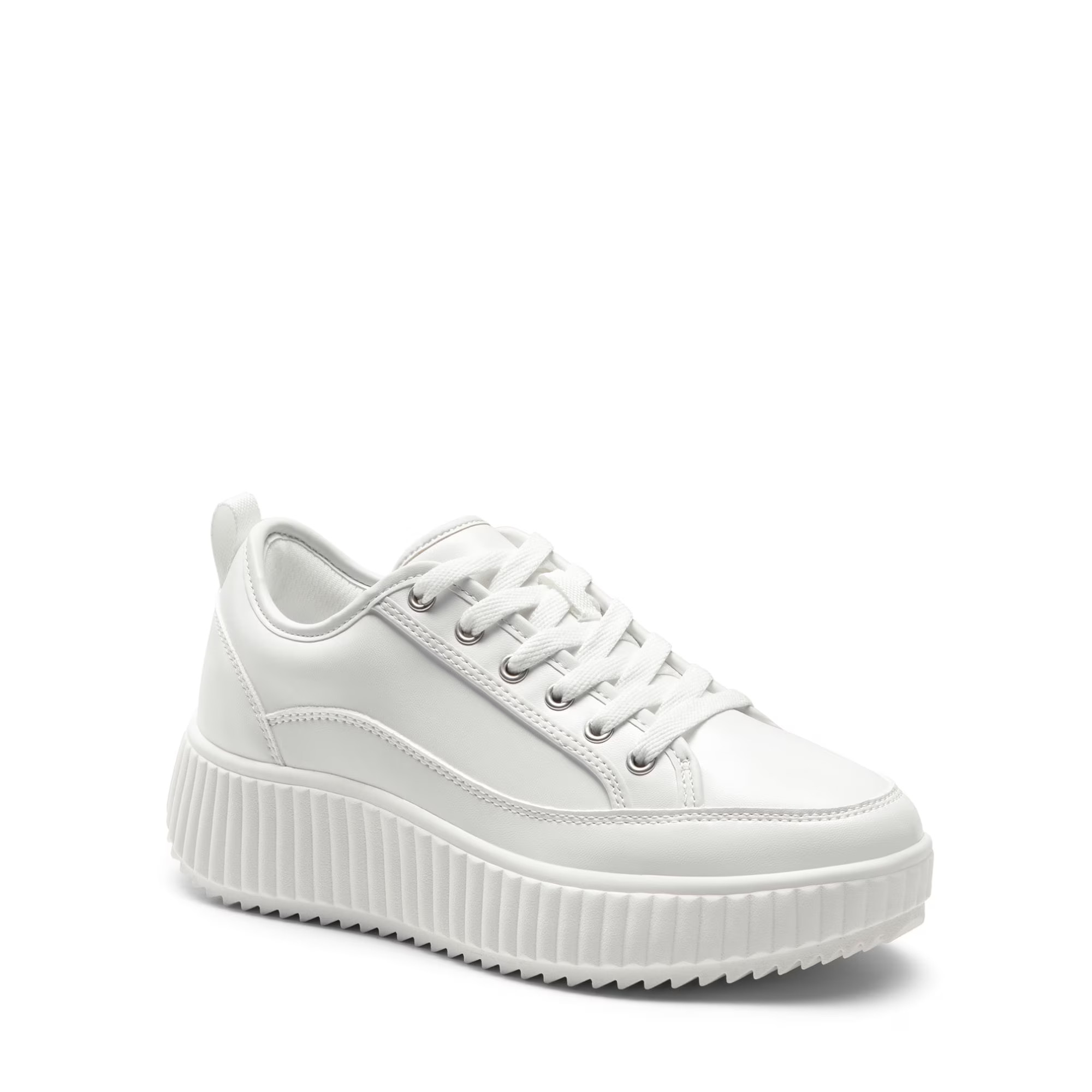 DREAM PAIRS Women's Fashion Platform Sneakers Casual Walking Shoes Comfortable Sport Sneaker Whit... | Walmart (US)