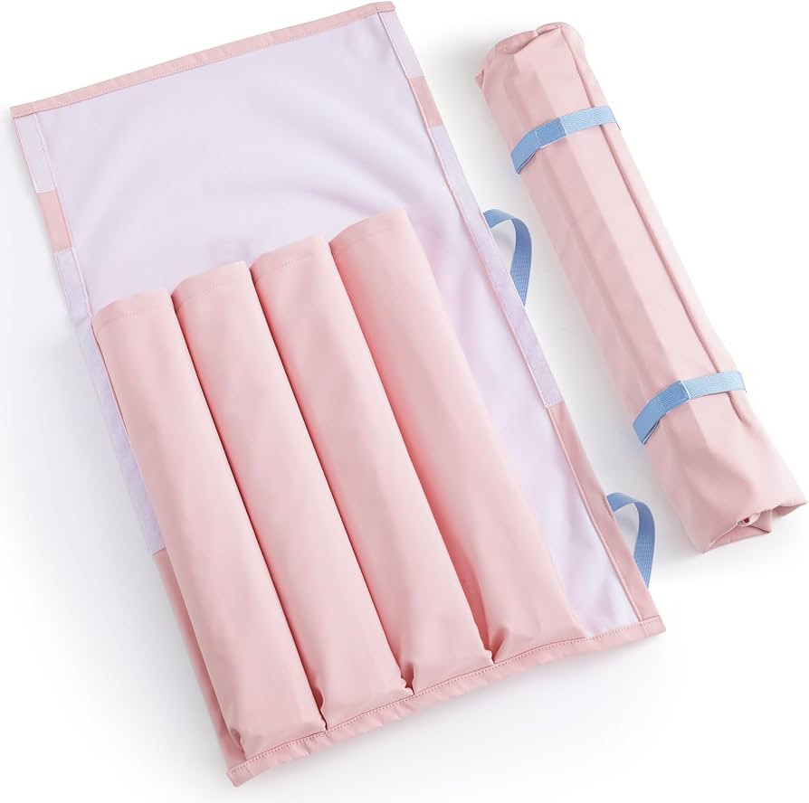Mahjong Rack Bag - Roll & Go Canvas Sleeve Organizer Fits 4 Racks and Pushers, Travel Mahjong Acc... | Amazon (US)