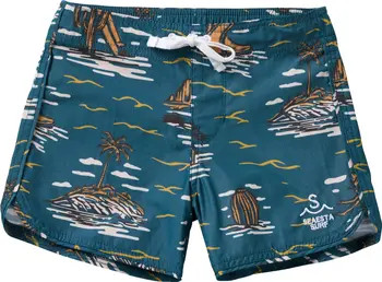 Kids' Surfing Cowboy Board Shorts | Nordstrom