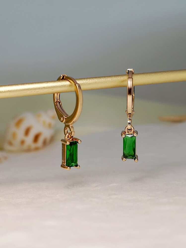 Rhinestone Drop Earrings | SHEIN