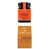 Bundle - Wedderspoon Raw Premium Manuka Honey KFactor 16 (35.2 Oz) and Manuka Honey Drops Honey & Ec | Amazon (US)