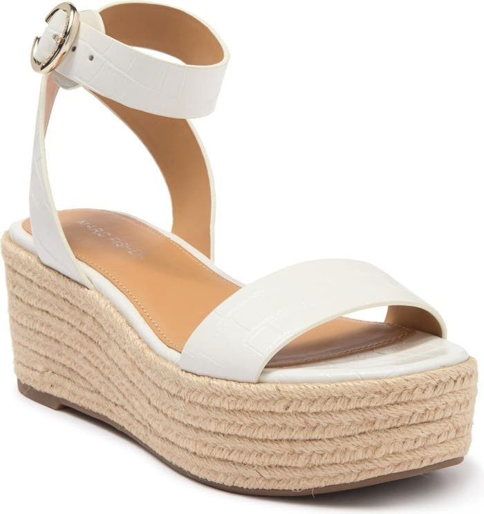 Jenia Croc Embossed Platform Wedge Espadrille Sandal | Nordstrom Rack